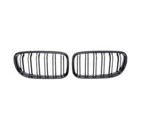 LUOWEINA Rejilla delantera del coche, apta para, Serie 3 E90 E91 LCi 320i 318i 325i 2009-2012 Accesorios for automóviles Parrilla de doble listón Parrillas de carreras Rejilla de parachoques delantera