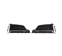 LUOWEINA Rejilla Inferior del Parachoques Delantero del Coche, Compatible for A5, Parachoques S-Line S5 2017-2019 Rejilla Estilo Panal Embellecedor de la Cubierta de la Rejilla de luz antiniebla Rejil