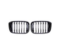 LUOWEINA Rejillas de parachoques delantero de coche, Compatible for X3 X4 G01 G02 G08 2018-2020 Parrilla de parachoques Parrillas de carreras ABS Auto Grille Hood Rejilla de parachoques delantera para