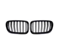 LUOWEINA Rejillas de parachoques delantero de coche con parrilla de carreras de 2 piezas Compatible for X3 F25 2011-2013 Rejilla de parachoques delantera para coche