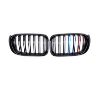 LUOWEINA Rejillas de parachoques delantero de coche de doble listón, parrilla de carreras Compatible for X4 F26 X3 F25 2014-2018 Rejilla de parachoques delantera para coche(M Color)
