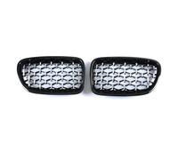 LUOWEINA Rejillas de parachoques delantero de diamante, parrillas de carreras con estilo for coche, parrilla automática Compatible for 5 Series GT F07 528i 535i 550i 2009-2017 Rejilla de parachoques d