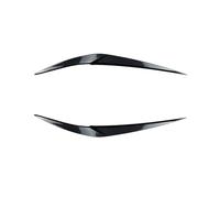 LUOWEINA Tapas de párpados for faros delanteros Compatible for X1 F48 F49 2015 2016-2022 ABS Kit de carrocería de plástico alerón accesorios for automóviles Párpados para faros de coche(Carbon Fiber)
