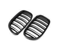 LUOWEINA Un par de parrillas delanteras de coche Compatible for F01 F02 F03 F04 740i 750i 7 Series 2009-2015 Rejilla de parachoques delantera para coche