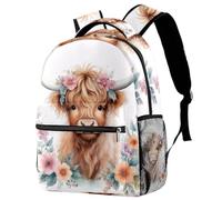 Luoweisi Ocean Beach - Mochila escolar para niños y niñas, ligera, informal, para viajes, deportes, Multicolor 17, M, Casual