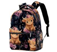 Luoweisi Ocean Beach - Mochila escolar para niños y niñas, ligera, informal, para viajes, deportes, Multicolor 11, M, Casual