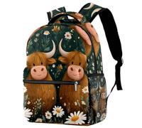 Luoweisi Ocean Beach - Mochila escolar para niños y niñas, ligera, informal, para viajes, deportes, Multicolor 6, M, Casual