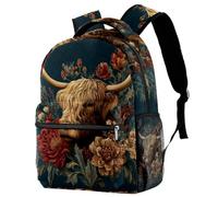 Luoweisi Ocean Beach - Mochila escolar para niños y niñas, ligera, informal, para viajes, deportes, Multicolor 15, M, Casual