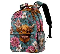 Luoweisi Ocean Beach - Mochila escolar para niños y niñas, ligera, informal, para viajes, deportes, Multicolor 2, M, Casual