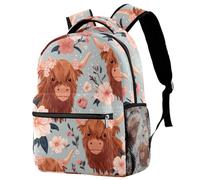 Luoweisi Ocean Beach - Mochila escolar para niños y niñas, ligera, informal, para viajes, deportes, Multicolor 12, M, Casual