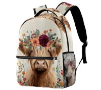 Luoweisi Ocean Beach - Mochila escolar para niños y niñas, ligera, informal, para viajes, deportes, Multicolor 10, M, Casual