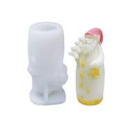 Luoye - Molde para árbol de Navidad, diseño de personajes europeos y clásicos, decoración del hogar, moldes de Navidad para fundición de resina