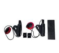 Luoyiilea 2 pastillas de micrófono de contacto piezoeléctrico para guitarra, violín, banjo, mandolina, ukelele, violonchelo, con conector de 1/4 pulgadas y cable.