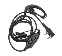 Luoyiyuan Adaptador de botón para hablar Walkies Talkies Auriculares para 82 Series 82 82HP, 82X, 82C