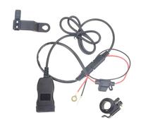 Luoyiyuan - Adaptador de carga USB de 6,8 A, carga rápida, doble puerto con voltímetro diseños impermeables para teléfono Ta