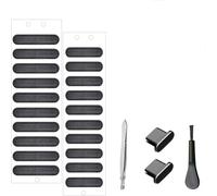 Luoyiyuan Calcomanías resistentes al desgaste, tipo C, adhesivo protector simple para móvil