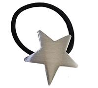 Luoyiyuan Coleteros de estrella para el pelo con forma de estrella, bandas elásticas de metal, coleteros para el pelo