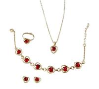 Luoyiyuan Elegantes pendientes de corazón de cristal, cómodos de llevar, textura de aleación de corazón para citas y eventos casuales, Talla única, como se describe, como se describe