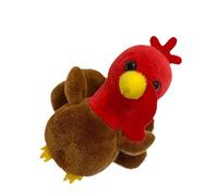 Luoyiyuan Marioneta de dedo de pavo de granja para niña, juego de roles, juguete de actividad para dormir, accesorios de cuentos, marioneta de Acción de Gracias