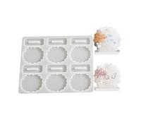 Luoyiyuan Molde de silicona creativo para decoración del hogar hecha a mano, flores secas, resina, adorno de escritorio para el hogar, herramienta de decoración única