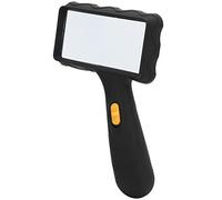 Lupa con Luz, Lupa para Leer 2X de Rectangular con 2 Luces LED de a Mano para Leer Joyas