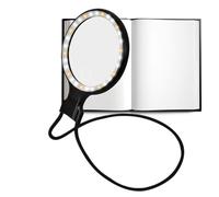 Lupa de 138 mm - Lupa portátil de 5 pulgadas | Herramienta de joyería de acrílico ABS | aumento para monedas iluminada con aumento 5X 10X 3 modos de iluminación p