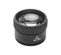 Lupa de 30 x 36 mm para trabajos de precisión, lente óptica K9, reloj Mag