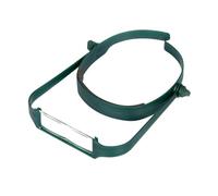 Lupa de cabeza manos libres, de cristal, versátil, ligera para trabajos detallados, joyas, diadema, gafas