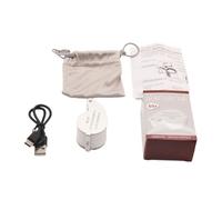 Lupa de cristal recargable con lente de cristal 40X/60X, portátil, con luz LED, para inspección de monedas de joyería, cuentas antiguas