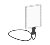 Lupa de cuello, lupa multiusos portátil y de mano, lupa de lectura | Lupa de lectura con 48 ledes, lupa con luz, de 3 a 5 aumentos, regulable, tubo flexible con banda para el cuello