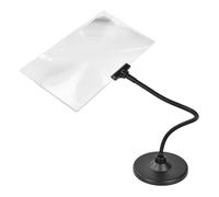 Lupa De Hoja Página Para Con Soporte Ampliación Flexible Para Personas Mayores Lectura Impresiones Escritorio