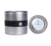 Lupa de Joyero 10X con luz LED y UV, Escala Multifuncional Métrica, Indicador de Carga USB Herramienta para Joyería, Textiles, Gemas, Sellos y Monedas