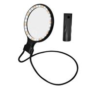 Lupa De Lectura Iluminada: Herramienta Duradera, Superficies, Lupa De 5 X 10 X, Lente De Mano Recargable De 3 Modos, Cuello De Calidad para Inspección De Joyeros, para Personas Mayores, Trabajo