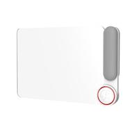 Lupa de mano con aumento 5X, lupa de lectura grande para personas mayores y ancianos, plegable Fresnel ens con mango antideslizante, acrílico cero distorsión para libros/medicamentos