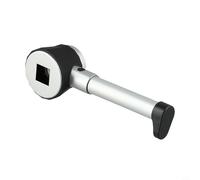 Lupa de mano con luz LED, lupa de vidrio óptico 30X con escala de medición para inspección de monedas de sellos de joyería, marco de metal (A)