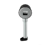 Lupa de mano de vidrio óptico LED con luz y escala de medición, aumento de 30x, marco de metal para monedas, sellos, joyas, anti(A)