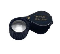 Lupa De Mano Lente 10X Plegable Para Inspección Sellos Joyería Lectura Para Personas Mayores Ligera