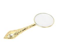 Lupa de Mano, Lupa de Metal de 45 Mm Hermosa para Niños Exploración de la Naturaleza para Ancianos Leer Periódicos