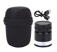 Lupa de medición de lupa 10X, lupa de joyería iluminada por LED, lente de vidrio óptico con 6 luces LED, lupa de carga USB para identificación antigua y evaluación de joyas