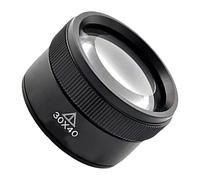 Lupa de Monedas, Lupa de joyería,Lupa de Bolsillo 30X | Lupas ópticas de 30x40 mm, Lupa de Lectura portátil, Lente de Aumento de microscopio pequeño para Sellos de joyería, mapas, antigüedades