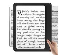 Lupa de página Completa para Leer, Lupa 5X de Gran tamaño Que Proporciona un área de visualización de Forma Uniforme Lupas para Pasatiempos Personas con Baja visión y Personas Mayores