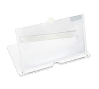 Lupa de Pantalla de Teléfono, Carcasa de Plástico Estable Living Aid Soporte de Teléfono Plegable de Tamaño Portátil para Acampar para Uso en Interiores