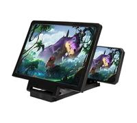 Lupa de pantalla de teléfono | Herramienta ampliadora de lupa plegable, lupa de pantalla de teléfono inteligente, para lectura familiar diaria, aprendizaje, juegos, transmisión de películas