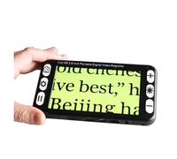 Lupa de pantalla LCD con brillo ajustable, zoom 2X-48X, marco congelado, ayuda de visión ligera para leer, manualidades, trabajo cercano