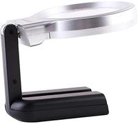 Lupa de pantalla LED plegable de mano/lupa de escritorio Lentes de definición 10 veces mayor para leer a personas mayores, tasación de joyas, reparación y otras lupas electrónicas portátiles M