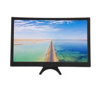 Lupa de pantalla para celular, soporte plegable para teléfono con lente Fresnel, amplificador de pantalla curva que proporciona disfrute visual 3D y