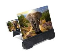 Lupa de pantalla para teléfono celular de 14 pulgadas con altavoz inalámbrico, teléfonos plegables