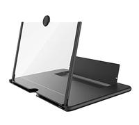 Lupa de Pantalla para teléfono Inteligente, Amplificador Plegable 3D HD, Soporte para teléfono, Amplificador de Pantalla para teléfono Celular, proyector de Aumento, Amplificador