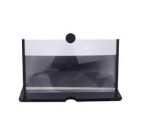 Lupa de Pantalla Retro 3D, Amplificador de Vídeo Negro para Teléfono | ABS Ligero y Portátil, Diseño Estiloso para Mayores, Soporte Ampliado Protección Radiación Varios estilos