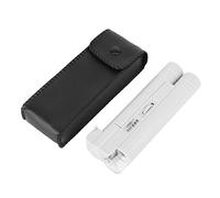 Lupa de plástico LED Microscopio de bolsillo de mano Microscopio 40X Zoom Soldadura Inspección para teléfonos universales para leer aficionados